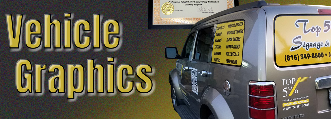 Vehicle decals same day