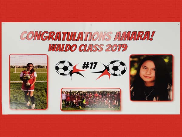 Custom team banners printed in Joliet, Shorewood, and Crest Hill Illinois