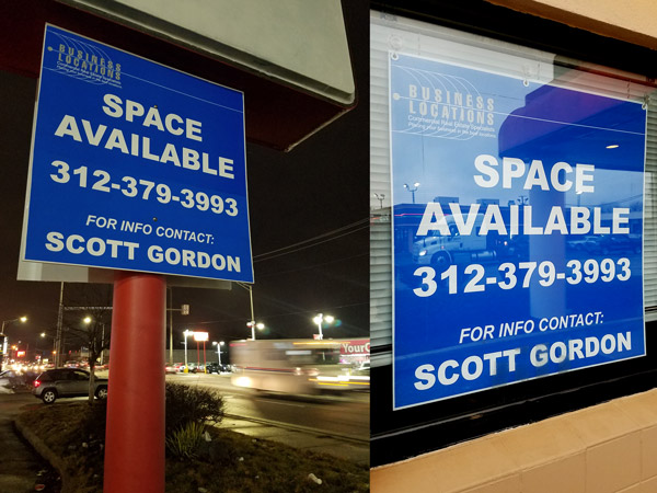 Business signs printed and installed in Joliet, Shorewood, and Channahon Illinois