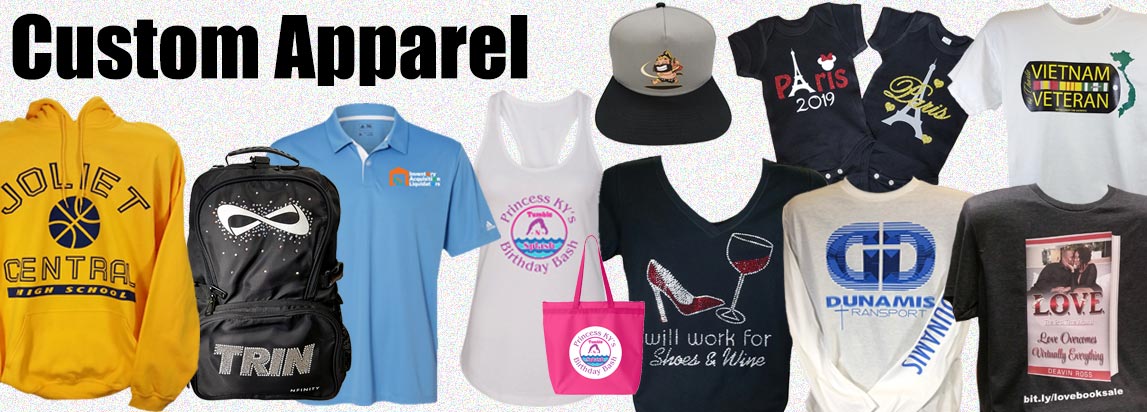 Custom apparel same day