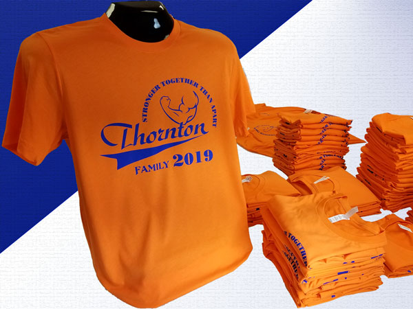 Custom group shirts and event apparel from Top 5 Percent in Joliet and Romeoville Illinois