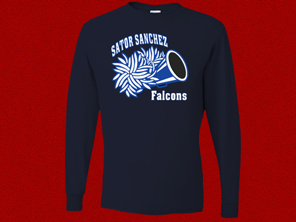 Custom school spirit shirt for Sator Sanchez printed by Top 5 Percent in Joliet and Crest Hill