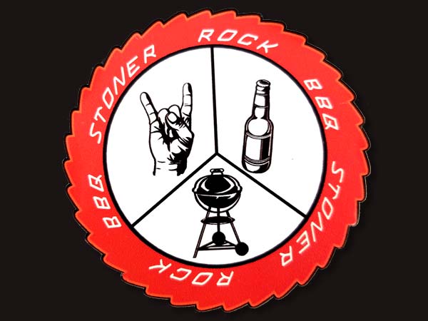 Custom die cut stickers and labels printed by Top 5 Percent in Joliet Illinois