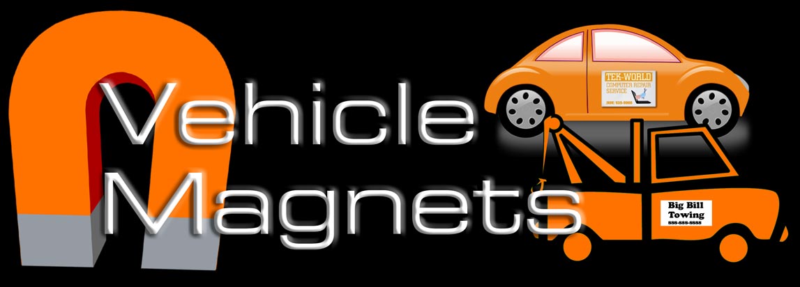 Custom vehicle magnets and car magnets in Joliet, Shorewood, and Crest Hill Illinois